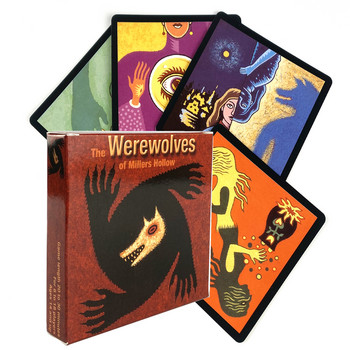 Stellar Factory Werewolf Парти игра за подли хора Игра с карти Играчка