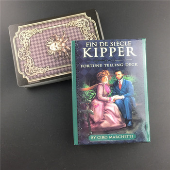 Fin Sieve Kipper Tarot Cards Oracle Английска версия Настолни игри Семейно парти Карти за игра Тесте Маса Игра Гадаене Съдба