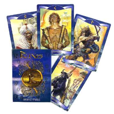 Fin Sieve Kipper Cărți de tarot Oracle Versiune în limba engleză Jocuri de masă Petrecere în familie Deck de cărți Joc de masă Divination Fate