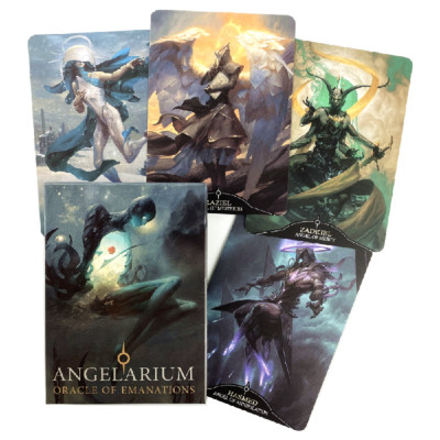 Fin Sieve Kipper Cărți de tarot Oracle Versiune în limba engleză Jocuri de masă Petrecere în familie Deck de cărți Joc de masă Divination Fate