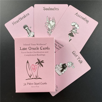 Cărți Oracle de culoare albă Puncte de tarot Clarificare și completare pachetul de lecturi cu jocuri de cuvinte cheie