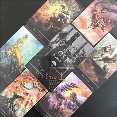 Reflet De Lune Lenormand Kártyák Póker Méret Papír Orákulum Dolgozd a könnyű afrikai istennőd, felemelkedő orákulum