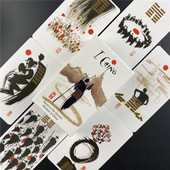I Ching Tarot kaardipakiga kaardimäng Wisdom of China lauamängu lauamängu kaardipakk, ennustavad Oracle'i kaardid