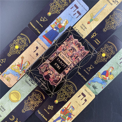 I Ching Tarot kaardipakiga kaardimäng Wisdom of China lauamängu lauamängu kaardipakk, ennustavad Oracle'i kaardid