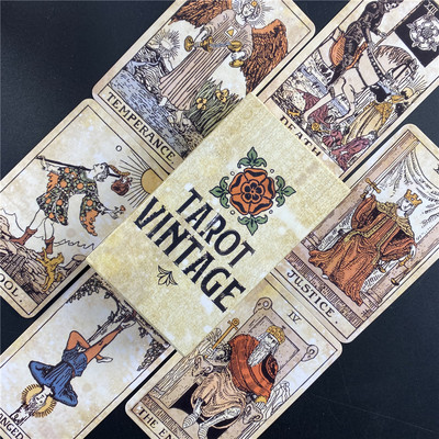 I Ching Tarot kaardipakiga kaardimäng Wisdom of China lauamängu lauamängu kaardipakk, ennustavad Oracle'i kaardid