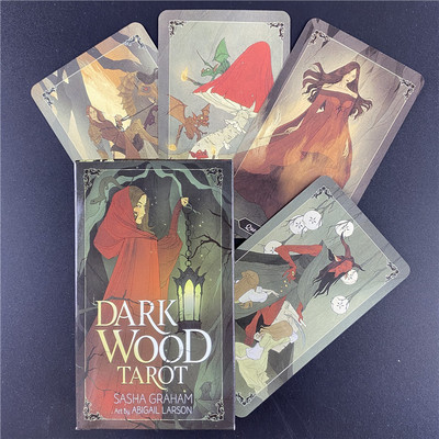 The Hoodoo Tarot Cards angļu versija Oracle zīlēšana Likteņa spēle Klāja Galda spēles Spēļu kārtis ar PDF ceļvedi