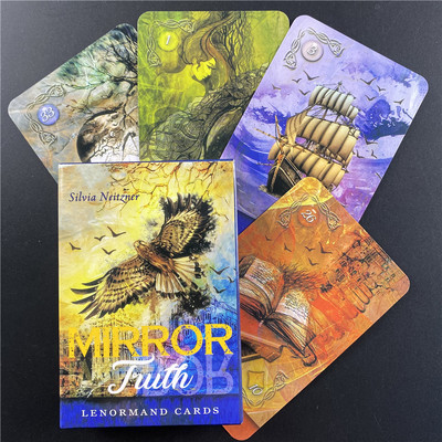 The Hoodoo Tarot Cards angļu versija Oracle zīlēšana Likteņa spēle Klāja Galda spēles Spēļu kārtis ar PDF ceļvedi