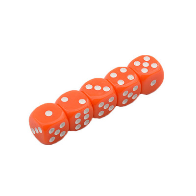 5PCS Dice Set D16 Professional Casino RPG Romance Dragon Hennessy Kids Toy Party Club Set za kućnu zabavu Polyhedral Dice Set