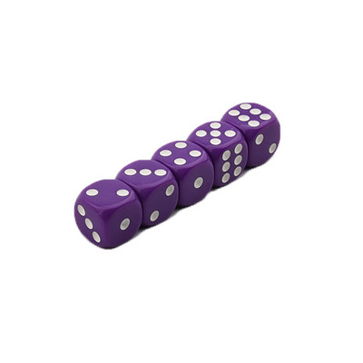 5PCS Dice Set D16 Professional Casino RPG Romance Dragon Hennessy Kids Toy Party Club Set za kućnu zabavu Polyhedral Dice Set