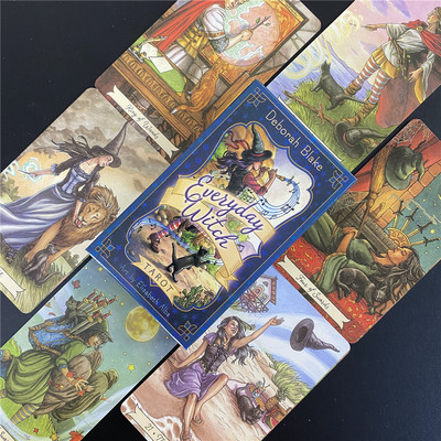 Crystal Unicorns Tarot teki vaba aja peolauamäng Kvaliteetsed ennustamisennustusoraakli kaardid koos juhendiga