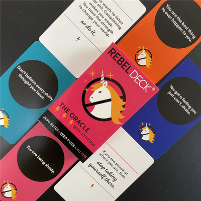 Crystal Unicorns Tarot teki vaba aja peolauamäng Kvaliteetsed ennustamisennustusoraakli kaardid koos juhendiga