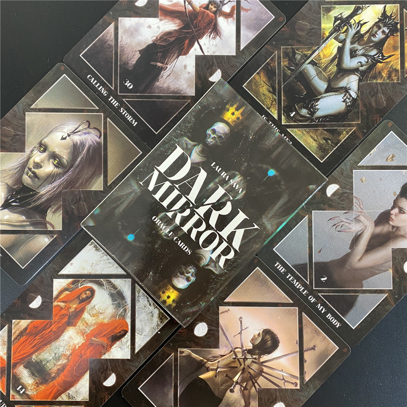 Crystal Unicorns Tarot teki vaba aja peolauamäng Kvaliteetsed ennustamisennustusoraakli kaardid koos juhendiga