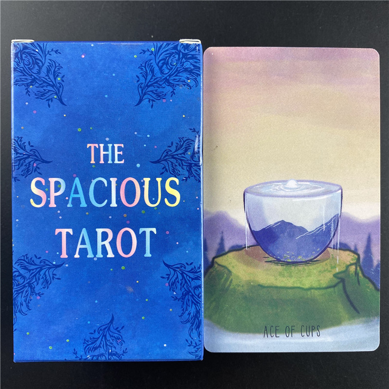 Punctul spațios de tarot pentru petrecere timp liber Joc de masă de înaltă calitate Cărți de oracol profeție ghicitoare cu ghid