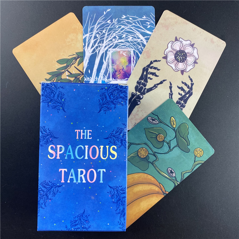 Punctul spațios de tarot pentru petrecere timp liber Joc de masă de înaltă calitate Cărți de oracol profeție ghicitoare cu ghid