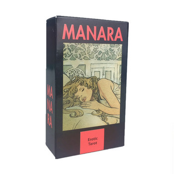 2020 Висококачествени нови карти Tarot of Manara от Milo Manara PDF Ръководство Карти за игра за парти игра