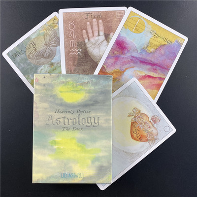 Crystal Angel Oracle Cards Cărți durabile de tarot la modă cu pictură frumoasă