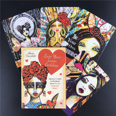Crystal Angel Oracle Cards Cărți durabile de tarot la modă cu pictură frumoasă