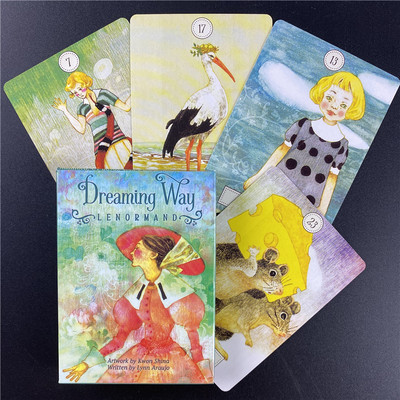 Crystal Angel Oracle Cards Cărți durabile de tarot la modă cu pictură frumoasă