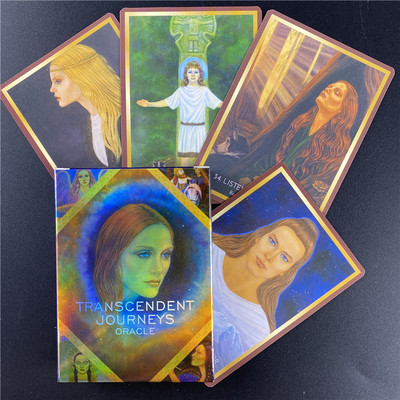 Crystal Angel Oracle Cards Cărți durabile de tarot la modă cu pictură frumoasă