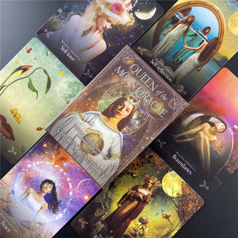 Ediția a 2-a The Star Tarot Deck Joc de masă pentru petrecere de petrecere a timpului liber Cărți Oracle cu Ghid