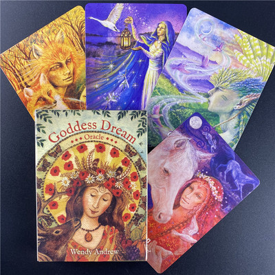 Tarot of Dreams Starman Tarot Deck Under the Roses Lenormand Παιχνίδι επιτραπέζιο σετ παιχνιδιών για αρχάριους Μαντεία