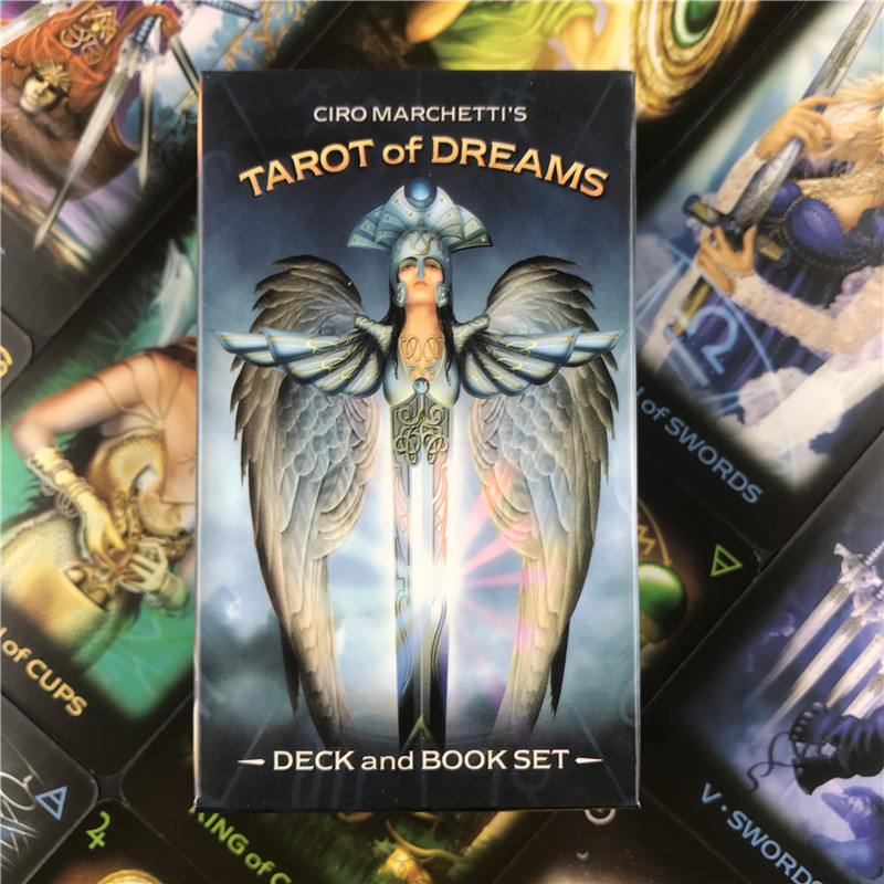 Tarot of Dreams Starman Tarot Deck Under the Roses Lenormand Παιχνίδι επιτραπέζιο σετ παιχνιδιών για αρχάριους Μαντεία