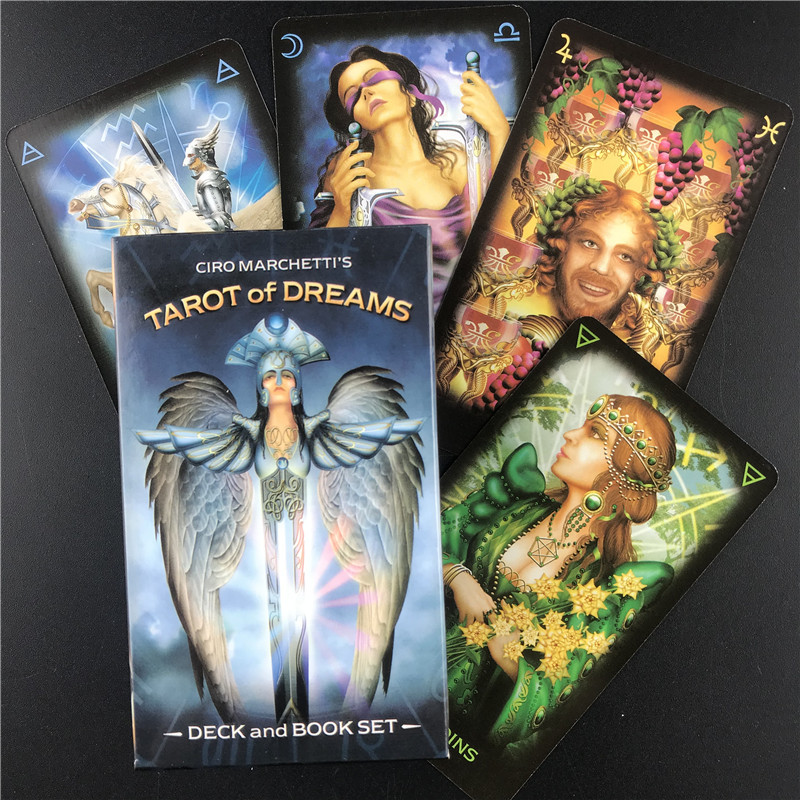 Tarot of Dreams Starman Tarot Deck Under the Roses Lenormand Παιχνίδι επιτραπέζιο σετ παιχνιδιών για αρχάριους Μαντεία