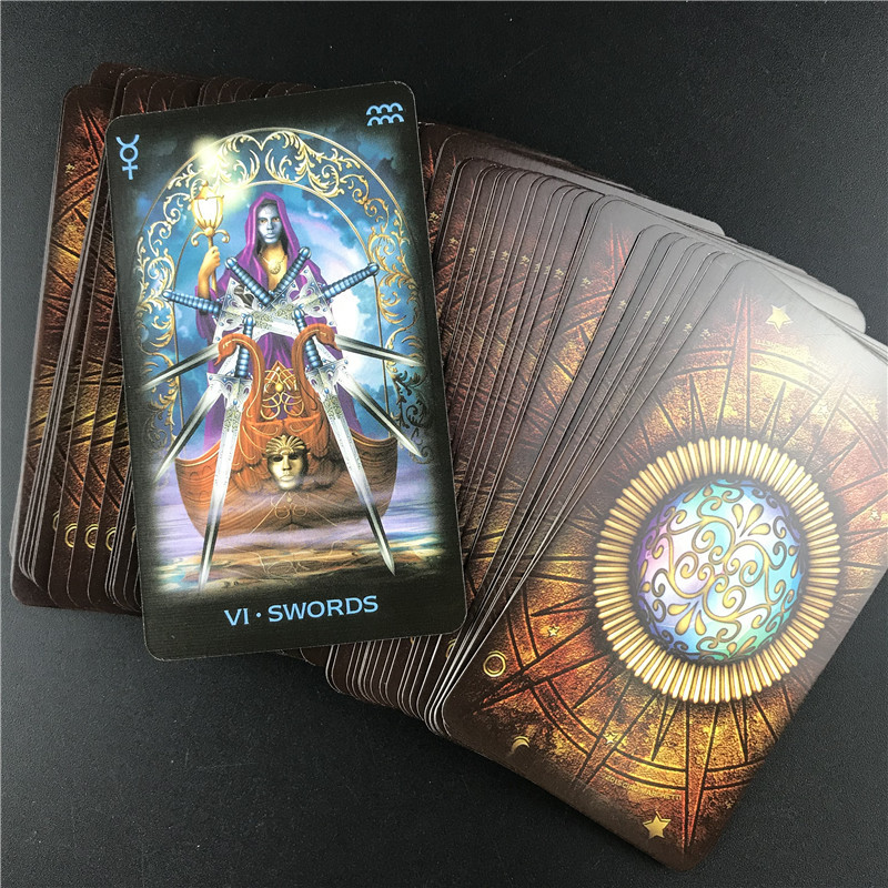 Tarot of Dreams Starman Tarot Deck Under the Roses Lenormand Παιχνίδι επιτραπέζιο σετ παιχνιδιών για αρχάριους Μαντεία