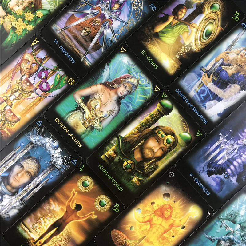Tarot of Dreams Starman Tarot Deck Under the Roses Lenormand Παιχνίδι επιτραπέζιο σετ παιχνιδιών για αρχάριους Μαντεία