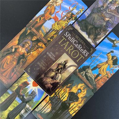 Varjatud Tarot 78 ennustamiskaarti, komplekt Oraakli kaart Õudusunenägu enne jõulu mas Ennustamine Räägi tulevikule mänguasja lauamäng