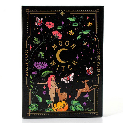 Újhold boszorkány Oracle kártyák angol verzió Tarot kártyakészlet Társasjátékok Parti szórakoztató játékok A legjobb ajándékok a Tarot kártya szerelmeseinek