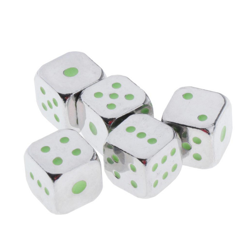 5 tk Polyhedral Noctilucent täringukomplekt lauamängu jaoks