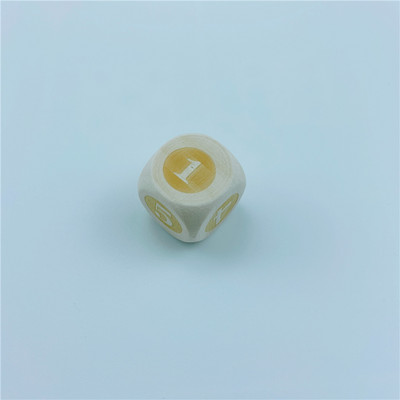 10 бр. D6 6-странни 20 мм лазерно гравиране на дървени зарове за парти Семеен печат Гравиране Печат Гравиране Детски играчки Дървени кубчета