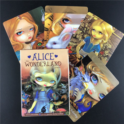 Inglise Oracle Cards Lovers Gift Traditsiooniline mäng Online Guidebooki lauamängude tarokaartidega
