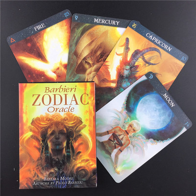 Inglise Oracle Cards Lovers Gift Traditsiooniline mäng Online Guidebooki lauamängude tarokaartidega