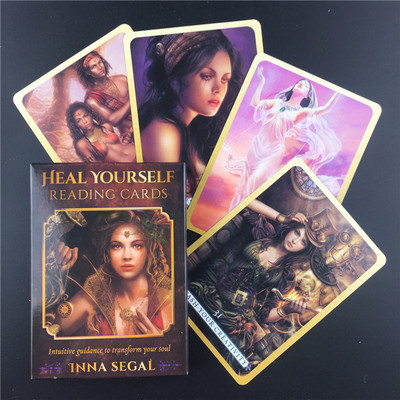 Inglise Oracle Cards Lovers Gift Traditsiooniline mäng Online Guidebooki lauamängude tarokaartidega