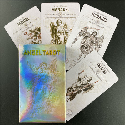 Inglise Oracle Cards Lovers Gift Traditsiooniline mäng Online Guidebooki lauamängude tarokaartidega