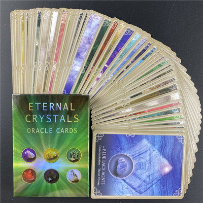 Inglise Oracle Cards Lovers Gift Traditsiooniline mäng Online Guidebooki lauamängude tarokaartidega