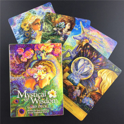 Inglise Oracle Cards Lovers Gift Traditsiooniline mäng Online Guidebooki lauamängude tarokaartidega