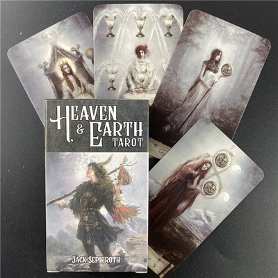 Inglise Oracle Cards Lovers Gift Traditsiooniline mäng Online Guidebooki lauamängude tarokaartidega