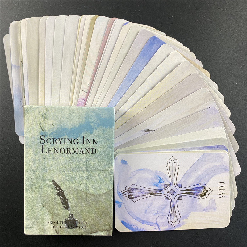 Angol Oracle Cards Lovers Gift Traditional Game Online Guidebook Társasjátékok Tarot kártyákkal