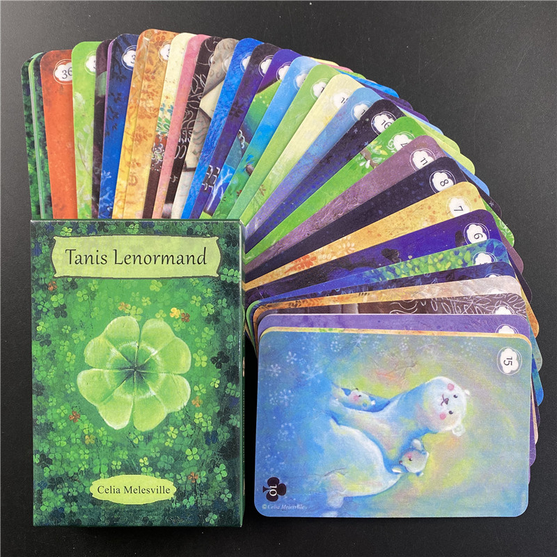 Angol Oracle Cards Lovers Gift Traditional Game Online Guidebook Társasjátékok Tarot kártyákkal