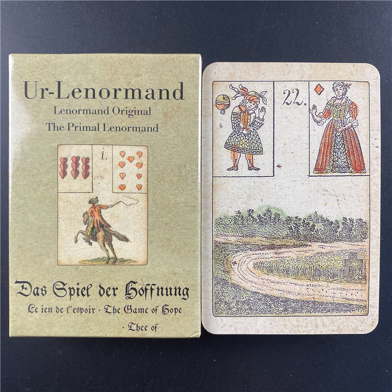 Angol Oracle Cards Lovers Gift Traditional Game Online Guidebook Társasjátékok Tarot kártyákkal