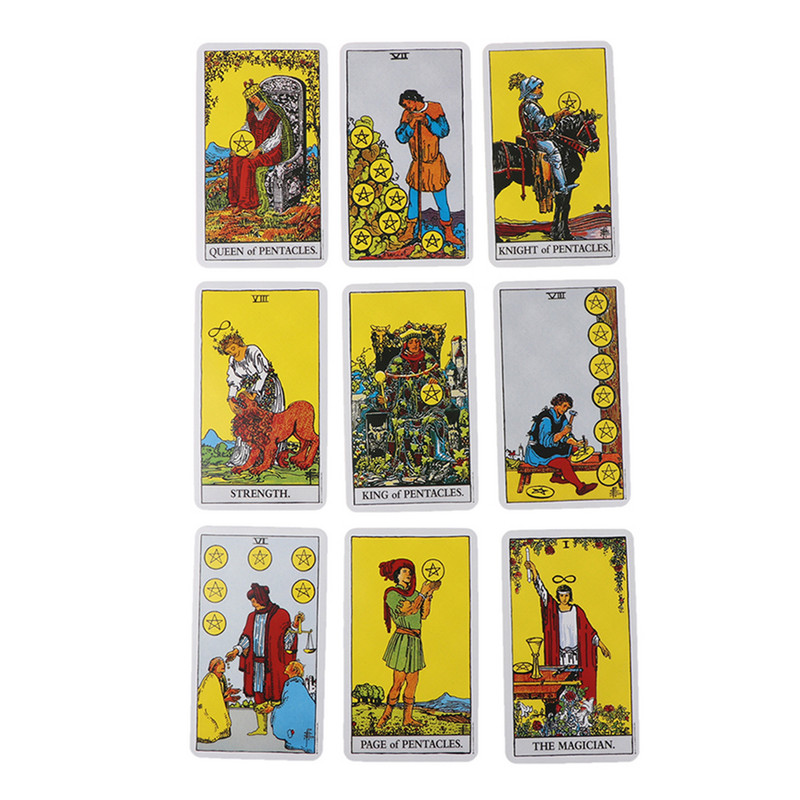 78Card Tarot Oracle Cards party Szórakozás Sakk Kártyajáték Tarot és a Tarot különböző stílusai