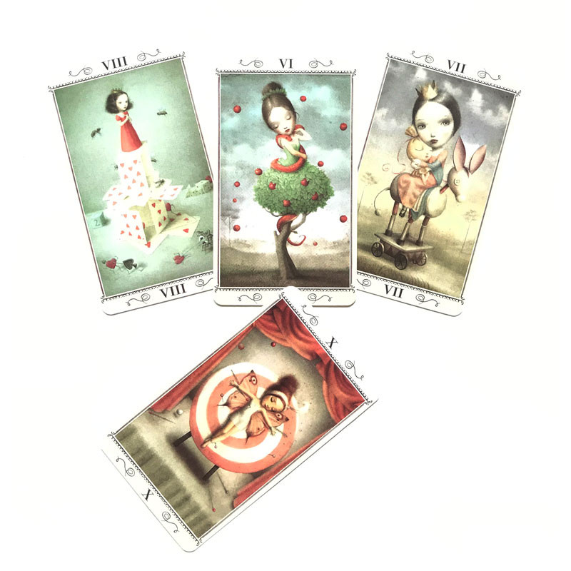 78Card Tarot Oracle Cards party Szórakozás Sakk Kártyajáték Tarot és a Tarot különböző stílusai