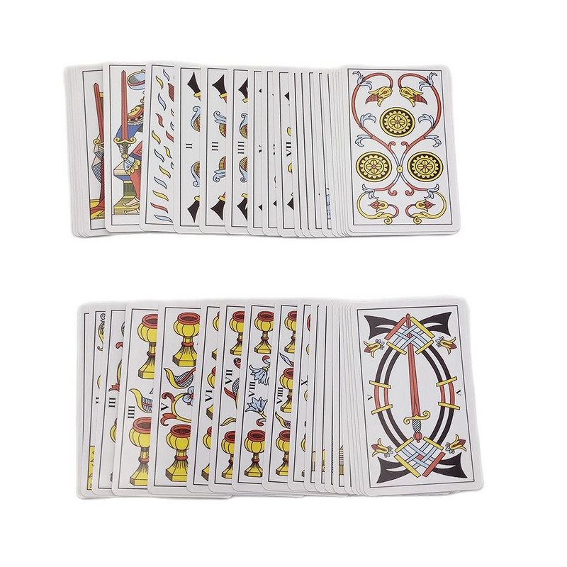 Marseille'i minitarot Tarot-tekk vaba aja peolaua mäng ennustamine ettekuulutus Oracle Cards meelelahutus lauamäng