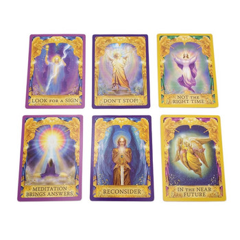 Карти Oracle Prophecy Divination Angel Tarot Deck 44 Sheet Tarot Card Deck Party Entertainment Настолна игра с PDF