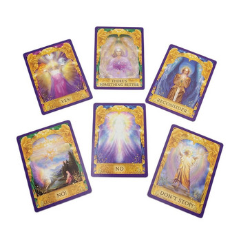 Карти Oracle Prophecy Divination Angel Tarot Deck 44 Sheet Tarot Card Deck Party Entertainment Настолна игра с PDF