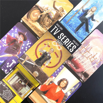 Scrying Ink Lenormand е тесте 36 карти с джобен размер колода Таро и карти Таро Оракул