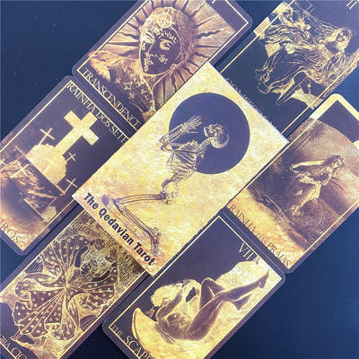 Scrying Ink Lenormand е тесте 36 карти с джобен размер колода Таро и карти Таро Оракул